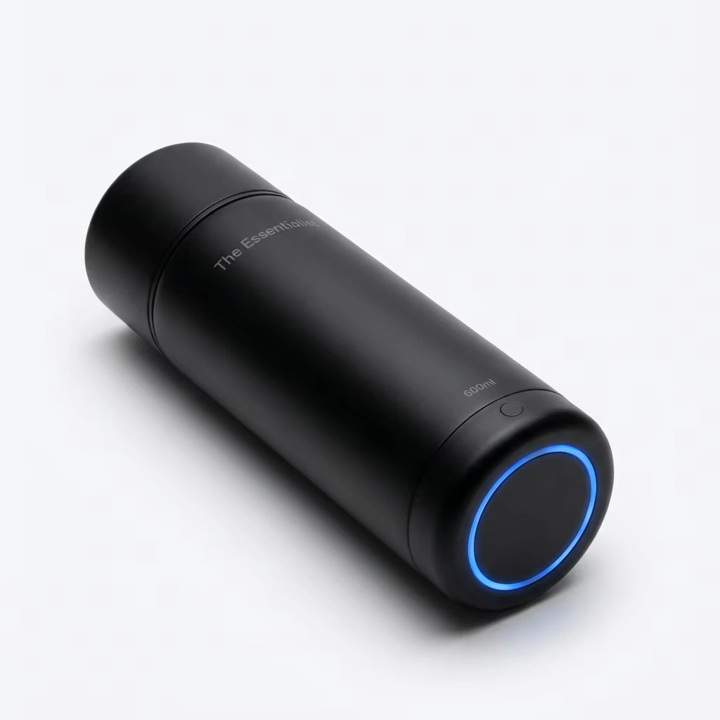 Inteligentny Bidon Smart Hydration – Mierzy Ilość Wypitej Wody + Wkłady z Witaminami i Elektrolitami