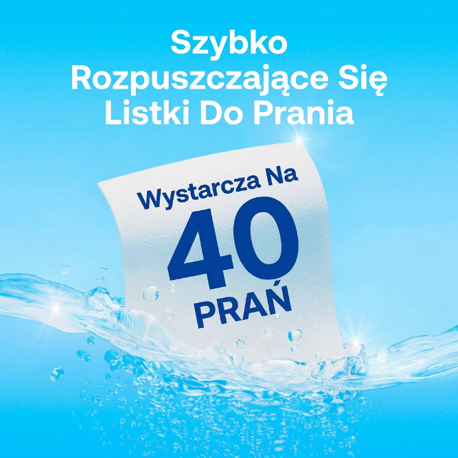Listki do prania 40 sztuk