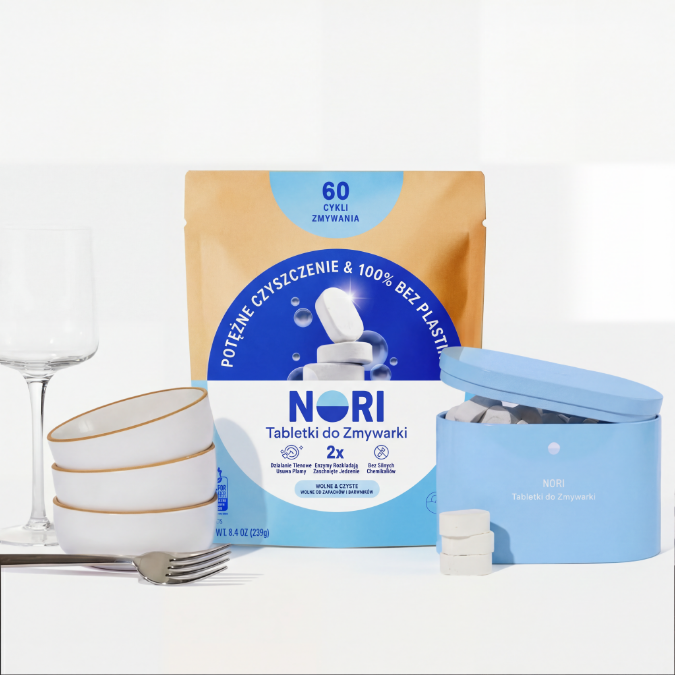 Tabletki do zmywarki Nori